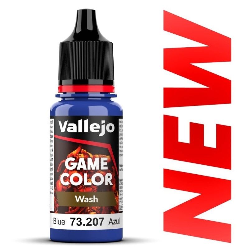 Peinture Vallejo Game Color Wash : Bleu – Blue Peinture Vallejo Game Color Wash : Bleu – Blue