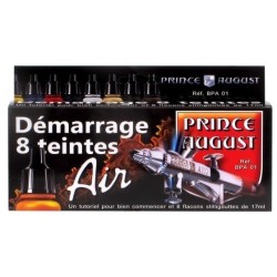Coffret Prince August Air : Démarrage 8 Teintes