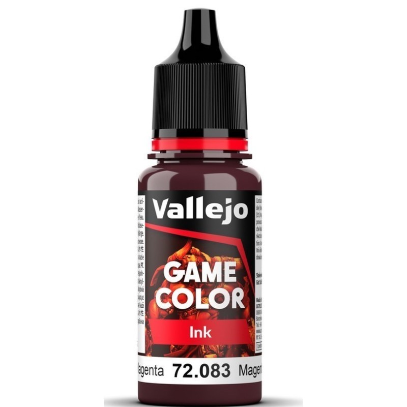 Peinture Vallejo Game Color Ink : Encre Magenta – Magenta Peinture Vallejo Game Color Ink : Encre Magenta – Magenta