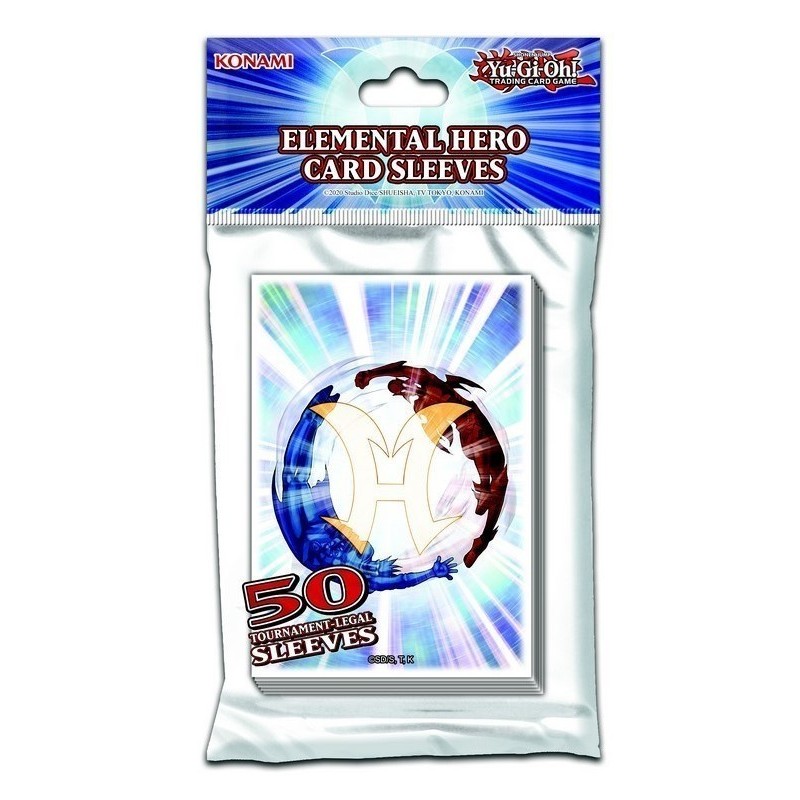 Protège-cartes Konami Yu-Gi-Oh! - Elemental Hero Protège-cartes Konami Yu-Gi-Oh! - Elemental Hero
