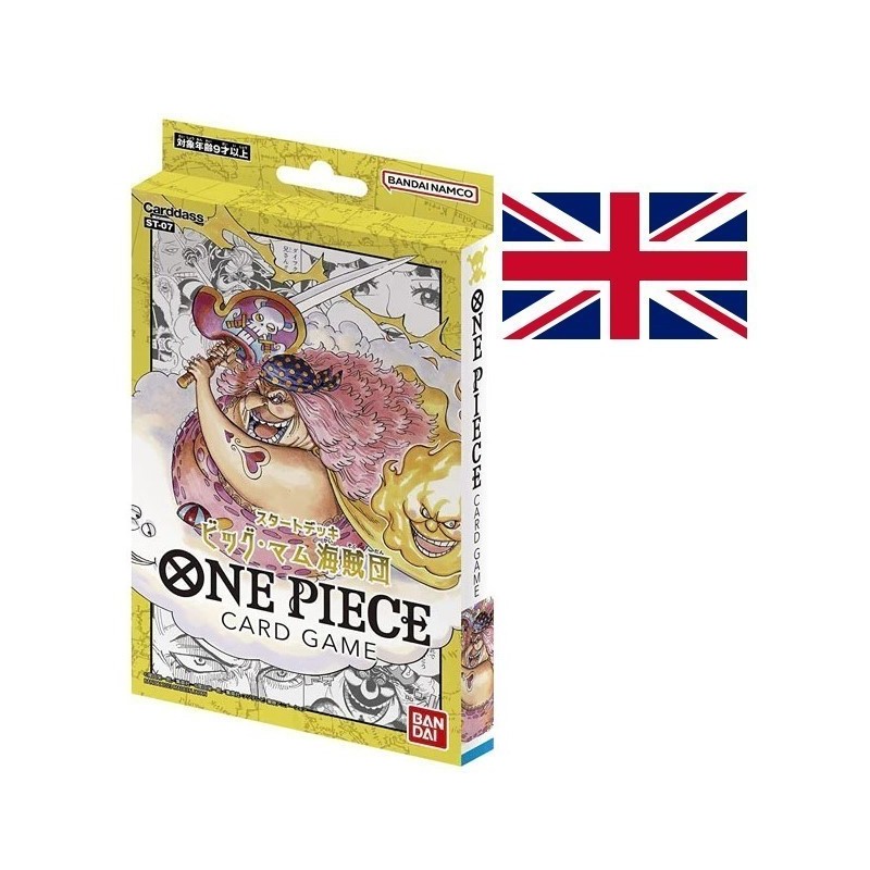 Starter Deck One Piece Card Game Anglais - Big Mom Pirates ST07 Starter Deck One Piece Card Game Anglais - Big Mom Pirates ST07