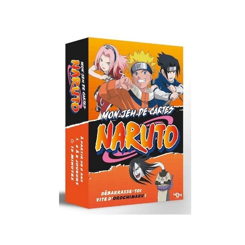 Jeux de société - Mon Jeu de Cartes : Naruto Jeux de société - Mon Jeu de Cartes : Naruto