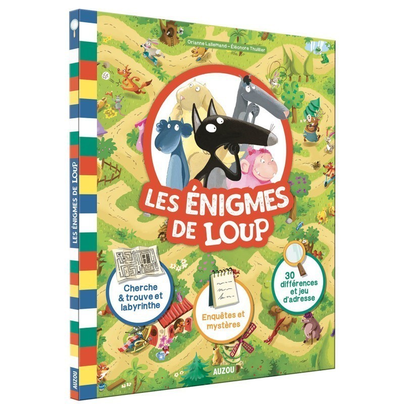 Livre Jeux - Les Énigmes de Loup Livre Jeux - Les Énigmes de Loup