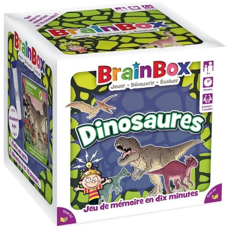 Jeux de société - Brainbox : Dinosaures Jeux de société - Brainbox : Dinosaures
