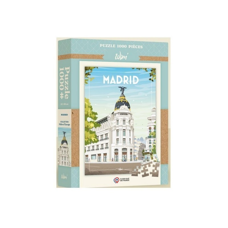 Puzzle Wim : Madrid - 1000 Pièces Puzzle Wim : Madrid - 1000 Pièces