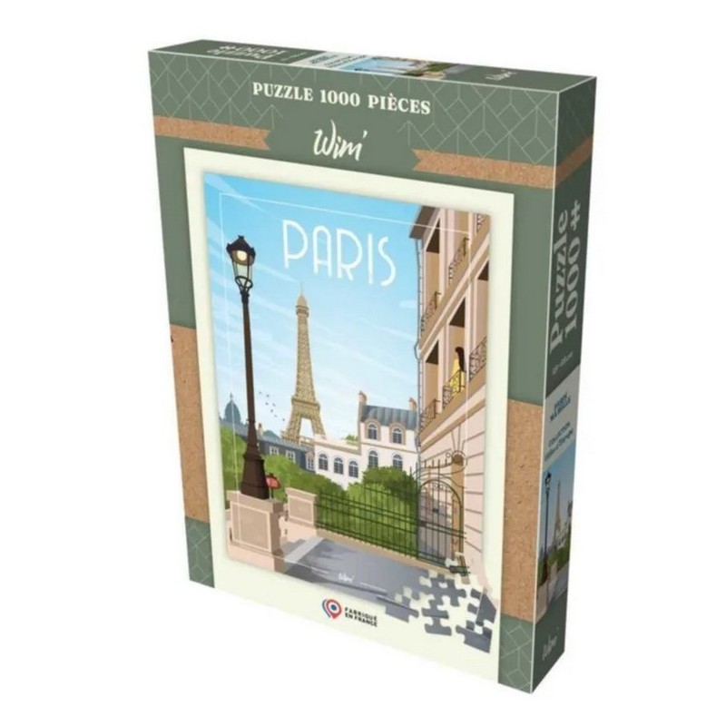 Puzzle Wim : Paris Ma Belle - 1000 Pièces Puzzle Wim : Paris Ma Belle - 1000 Pièces