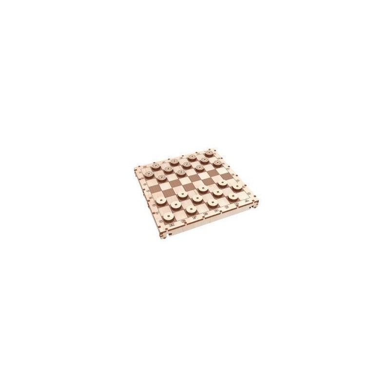 Puzzle Mr Playwood - Jeu de Dames Puzzle Mr Playwood - Jeu de Dames