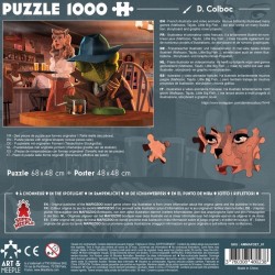 Puzzle Art & Meeple : Mafiozoo - 1000 Pièces