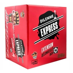 Jeux de société - Dilemme Express - Le Jeu de Cartes - Extension : Déconseillé aux -14 ans