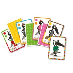 Jeux de société - Le Jeu de Cartes du Loup qui Voulait Changer de Couleur