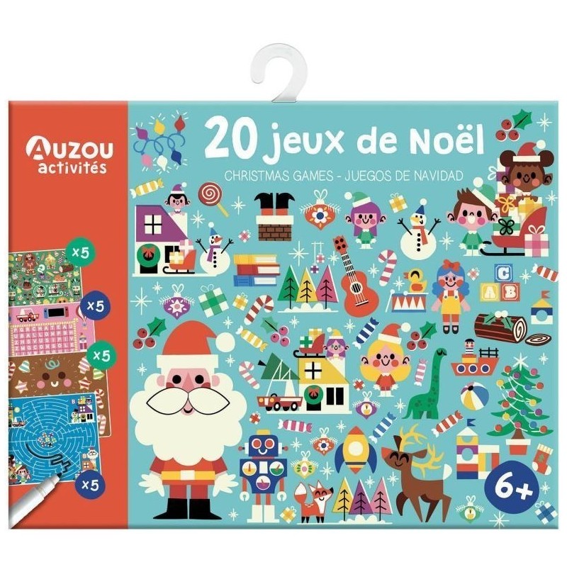 Jeux de société - 20 Jeux de Noël Jeux de société - 20 Jeux de Noël