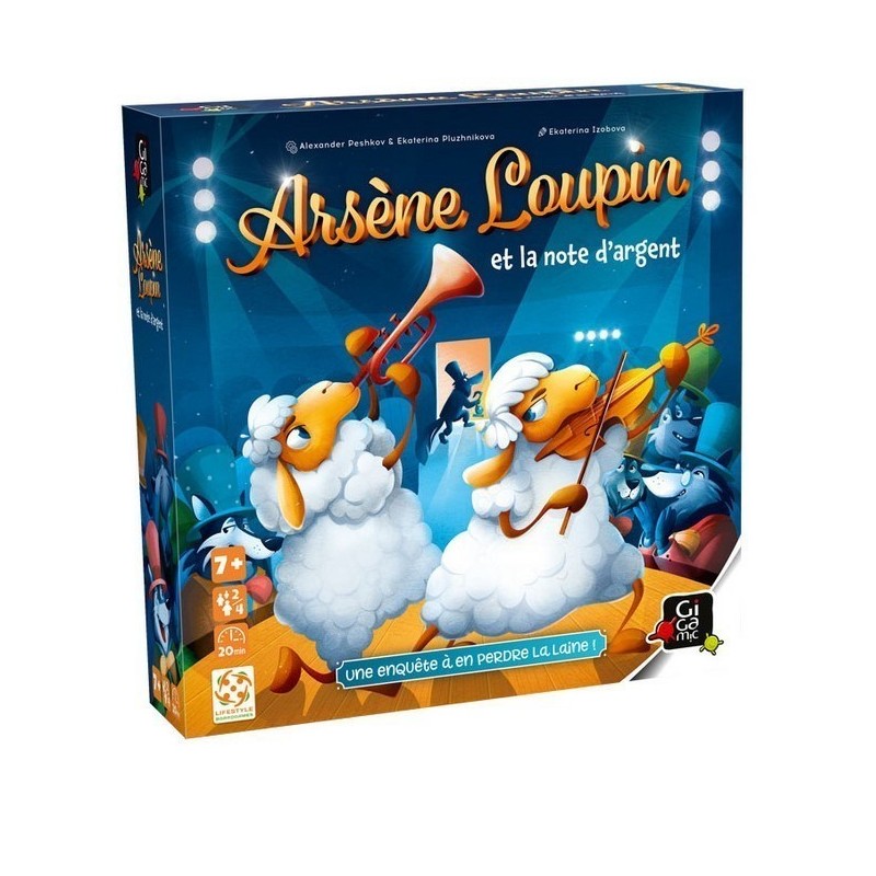 Jeux de société - Arsène Loupin et la Note d’Argent