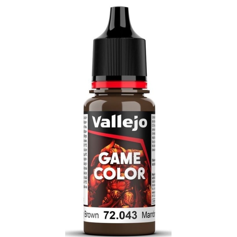 Peinture Vallejo Game Color : Brun Sauvage – Beasty Brown Peinture Vallejo Game Color : Brun Sauvage – Beasty Brown
