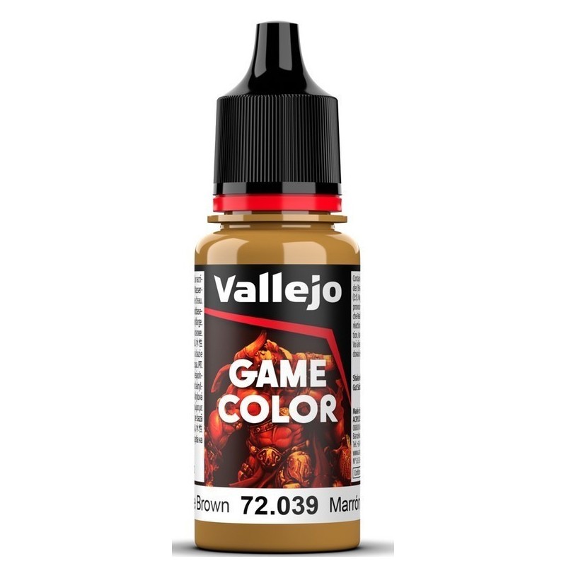 Peinture Vallejo Game Color : Brun Peste – Plague Brown Peinture Vallejo Game Color : Brun Peste – Plague Brown