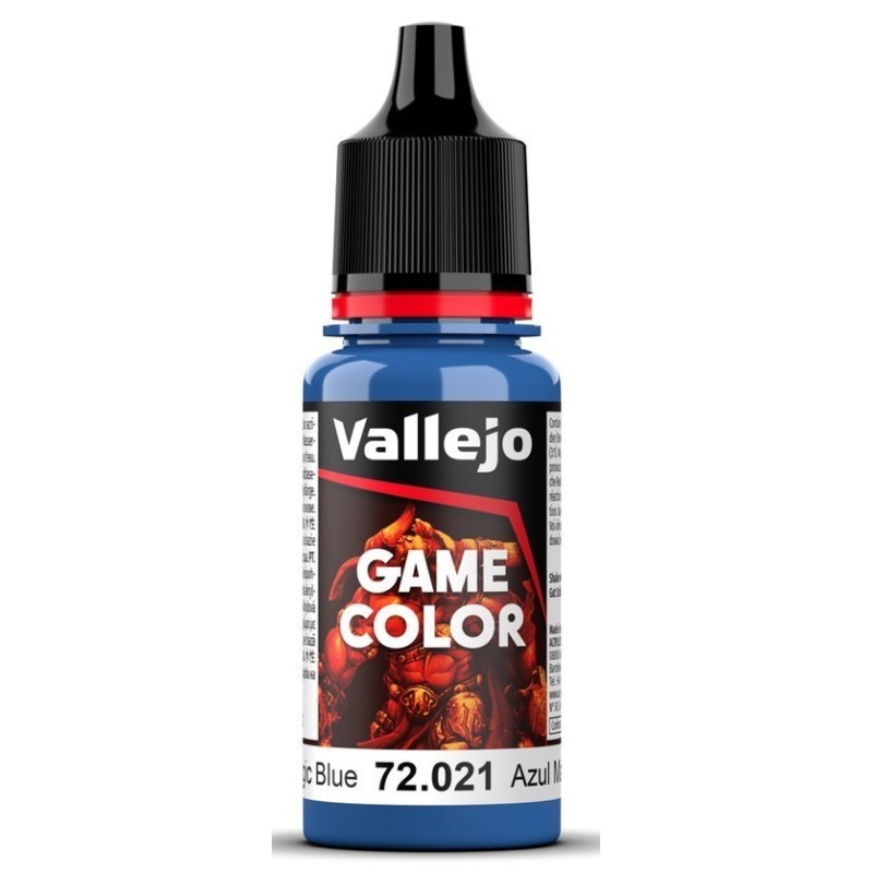 Peinture Vallejo Game Color : Bleu Magique – Magic Blue Peinture Vallejo Game Color : Bleu Magique – Magic Blue