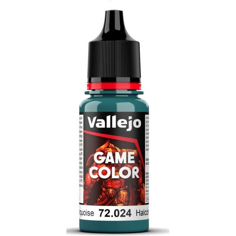 Peinture Vallejo Game Color : Turquoise – Turquoise Peinture Vallejo Game Color : Turquoise – Turquoise