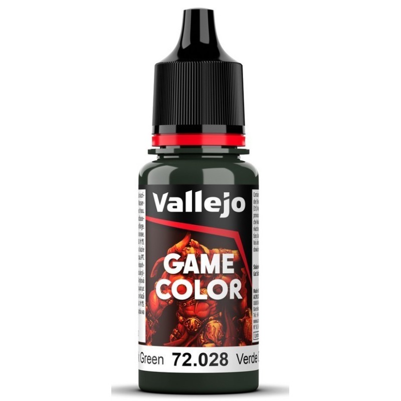 Peinture Vallejo Game Color : Vert Sombre – Dark Green Peinture Vallejo Game Color : Vert Sombre – Dark Green