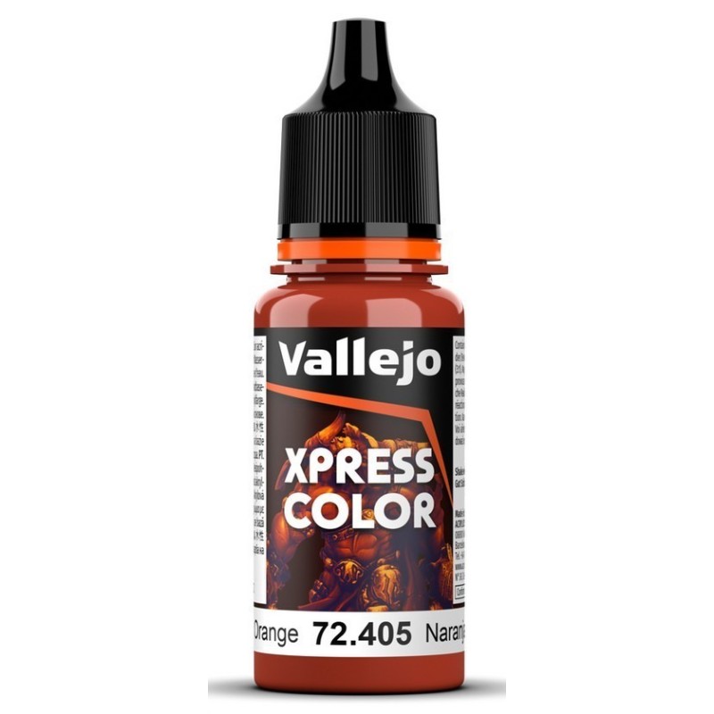 Peinture Vallejo Game Color : Xpress Color – Orange Martien – Martian Orange Peinture Vallejo Game Color : Xpress Color – Orange Martien – Martian Orange
