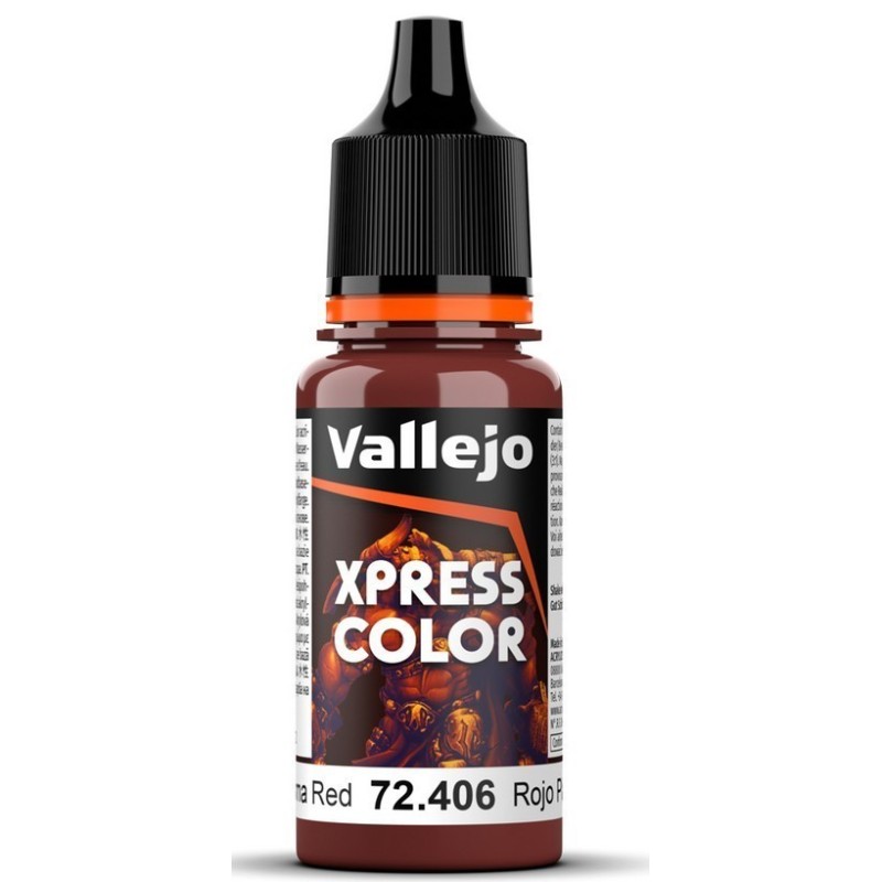 Peinture Vallejo Game Color : Xpress Color – Rouge Plasma – Plasma Red Peinture Vallejo Game Color : Xpress Color – Rouge Plasma – Plasma Red