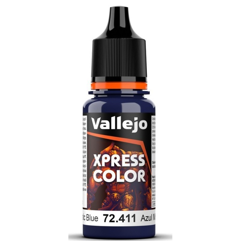 Peinture Vallejo Game Color : Xpress Color – Bleu Mystique – Mystic Blue Peinture Vallejo Game Color : Xpress Color – Bleu Mystique – Mystic Blue
