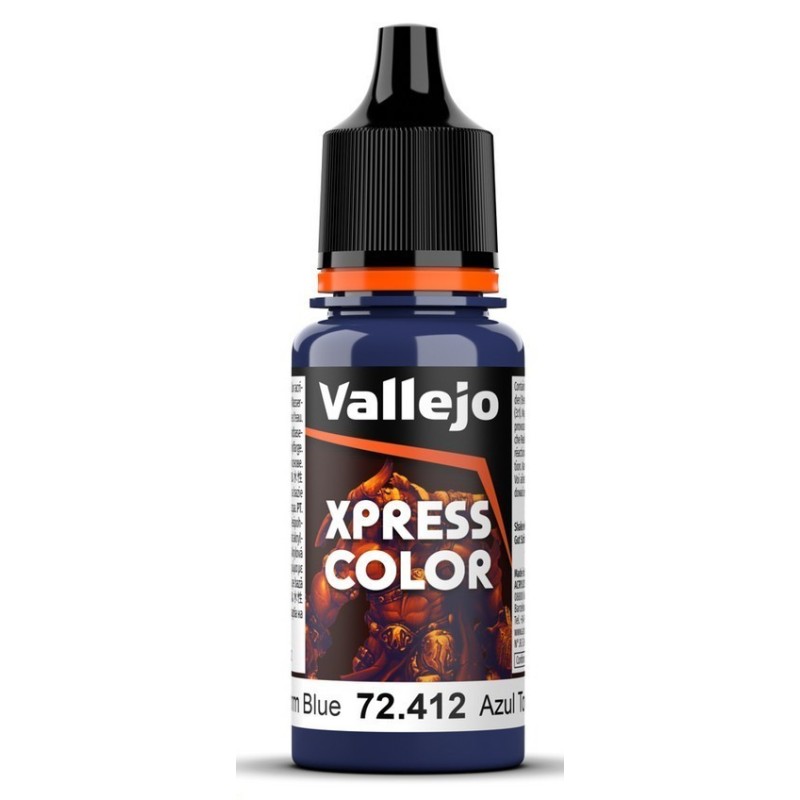 Peinture Vallejo Game Color : Xpress Color – Bleu Tempête – Storm Blue Peinture Vallejo Game Color : Xpress Color – Bleu Tempête – Storm Blue