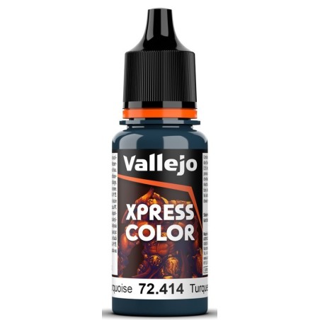 Peinture Vallejo Game Color : Xpress Color – Turquoise Caraïbes – Caribbean Turquoise