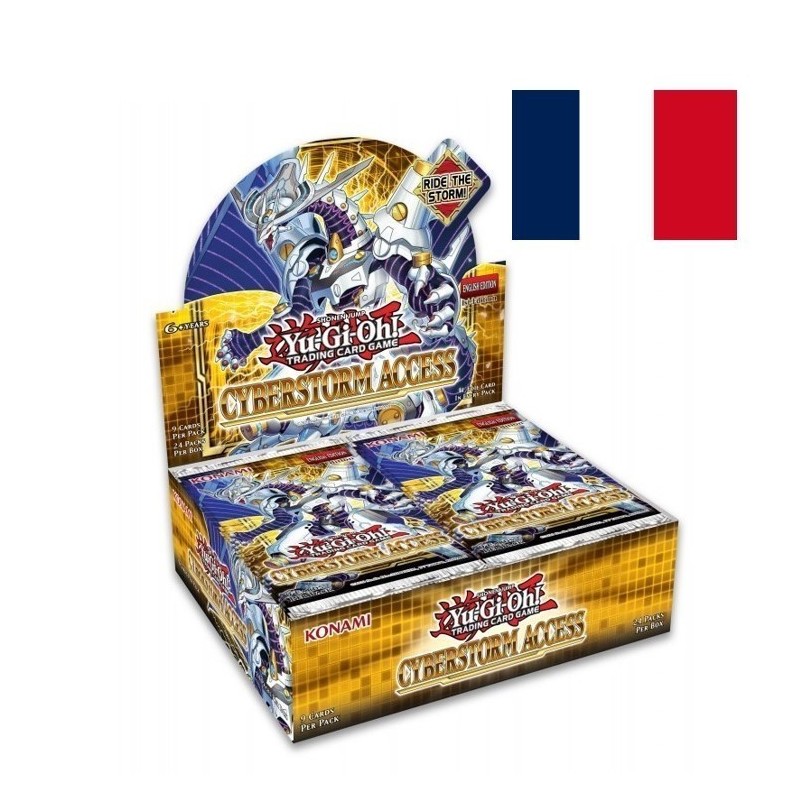 YGO - Booster Yu-Gi-Oh! Accès à la Cyber-Tempête Boite Complète