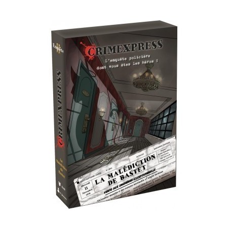 Jeux de société - Crimexpress : La Malédiction de Bastet