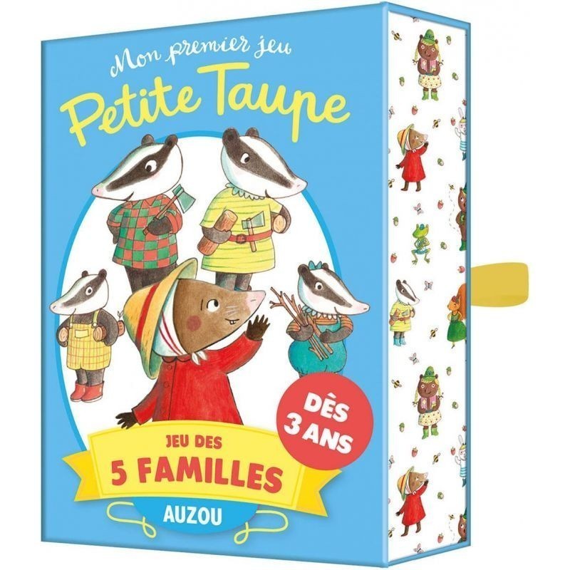 Jeux de société - Mon Premier Jeu : 5 Familles Petite Taupe Jeux de société - Mon Premier Jeu : 5 Familles Petite Taupe