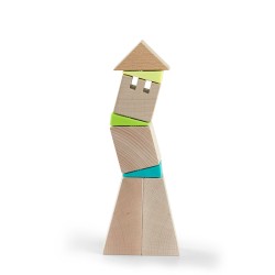 Jeux d'éveil -  Jeu d’assemblage en 3D Tours penchées