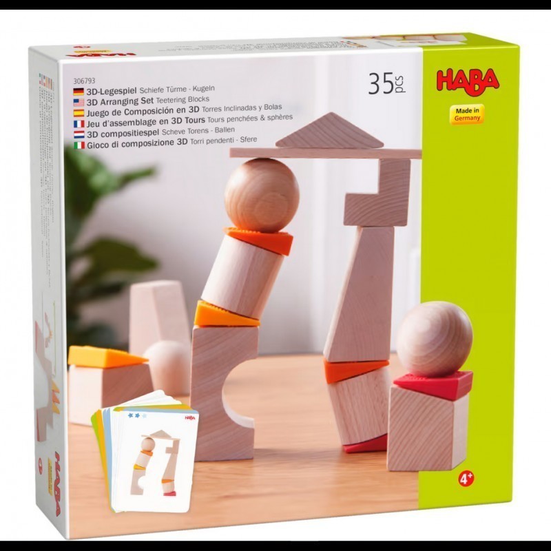 Jeux d'éveil - Jeu d'assemblage en 3D Ça penche Jeux d'éveil - Jeu d'assemblage en 3D Ça penche