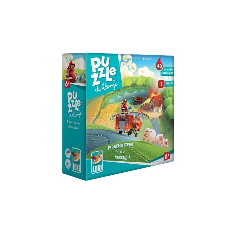 Jeux de société - Puzzle Challenge - Pompiers à la Rescousse !