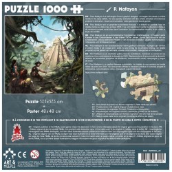 Puzzle Art & Meeple : Tikal - 1000 Pièces