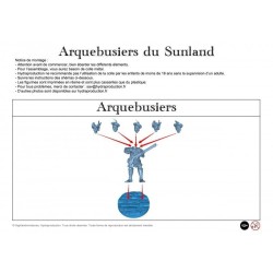 Figurine à peindre : Régiment de 10 Arquebusiers du Sunland
