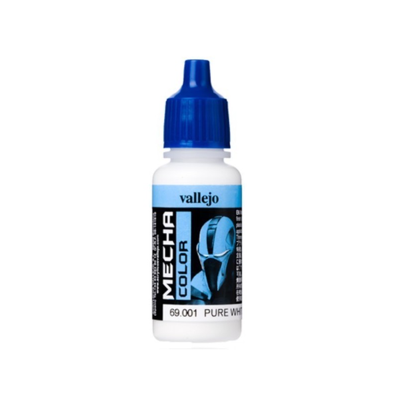 Peinture Vallejo Mecha Color : Blanc Pur - Pur White Peinture Vallejo Mecha Color : Blanc Pur - Pur White
