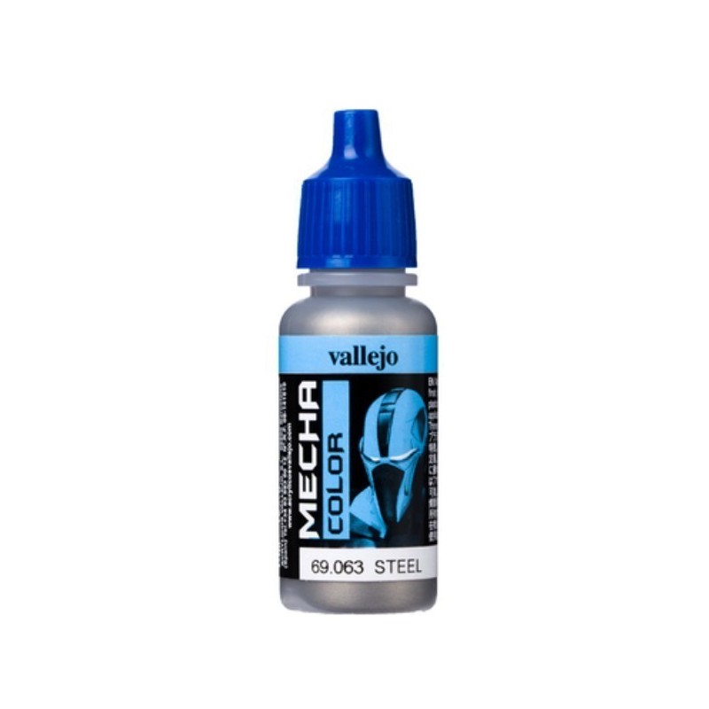 Peinture Vallejo Mecha Color : Acier - Steel Peinture Vallejo Mecha Color : Acier - Steel
