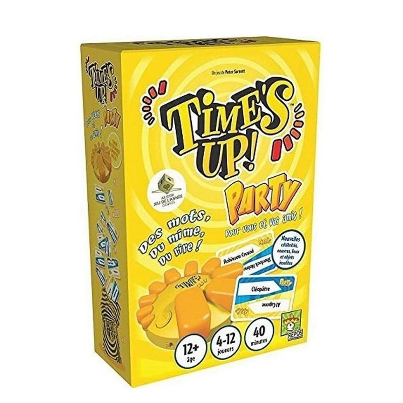 Jeux de société - Time's Up ! Party Jaune GMS Jeux de société - Time's Up ! Party Jaune GMS