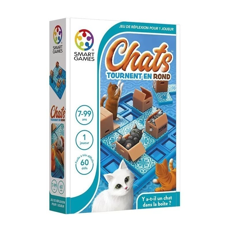 Jeux Smart Games - Chats Tournent en Rond Jeux Smart Games - Chats Tournent en Rond