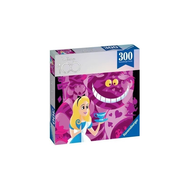 Puzzle Ravensburger Disney 100 : Alice au Pays des Merveilles - 300 Pièces Puzzle Ravensburger Disney 100 : Alice au Pays des Merveilles - 300 Pièces