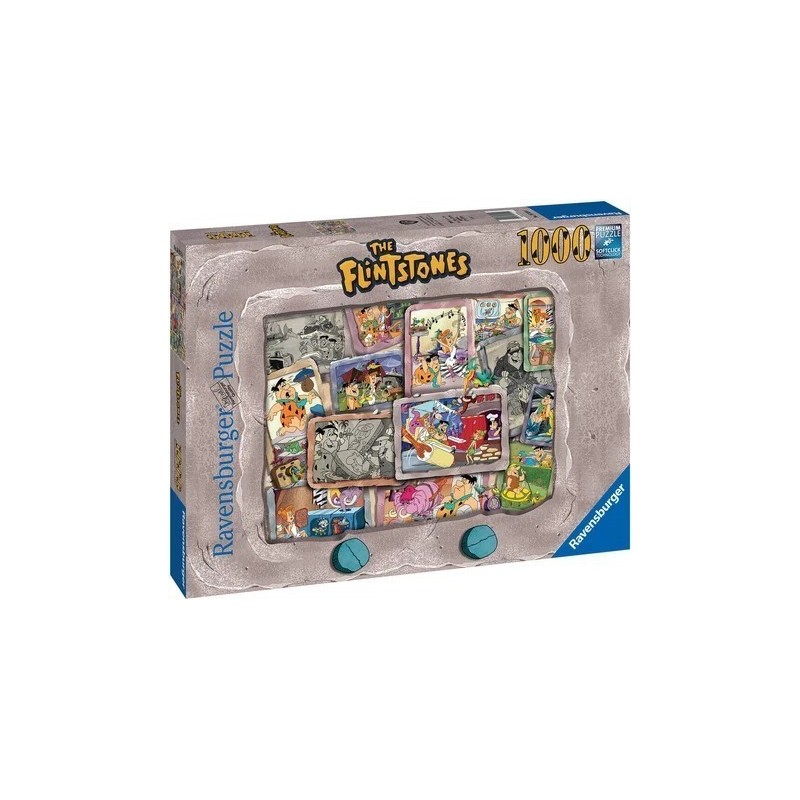 Puzzle Ravensburger : La Famille Pierrafeu - 1000 Pièces Puzzle Ravensburger : La Famille Pierrafeu - 1000 Pièces