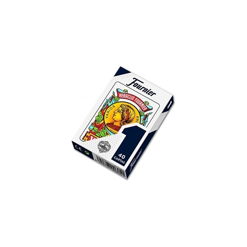 Jeu de Cartes Espagnol - 40 Cartes - Dos Bleu