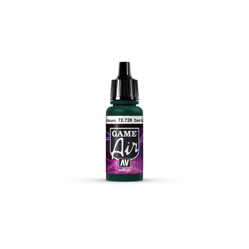 Peinture Vallejo Games Air : Vert Sombre - Dark Green Peinture Vallejo Games Air : Vert Sombre - Dark Green