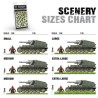 Vallejo Scenery Prince August Games : Wild Tuft - Light Green : 6mm