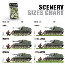 Vallejo Scenery Prince August Games : Wild Tuft - Fire : 6mm
