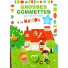 Livre Jeux - Grosses Gommettes pour Petites Mains : A La Maison