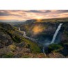 Puzzle Ravensburger Highlights : La Cascade Haiffos, Islande - 1000 Pièces