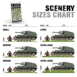 Vallejo Scenery Prince August Games : Wild Tuft - Green : 4mm