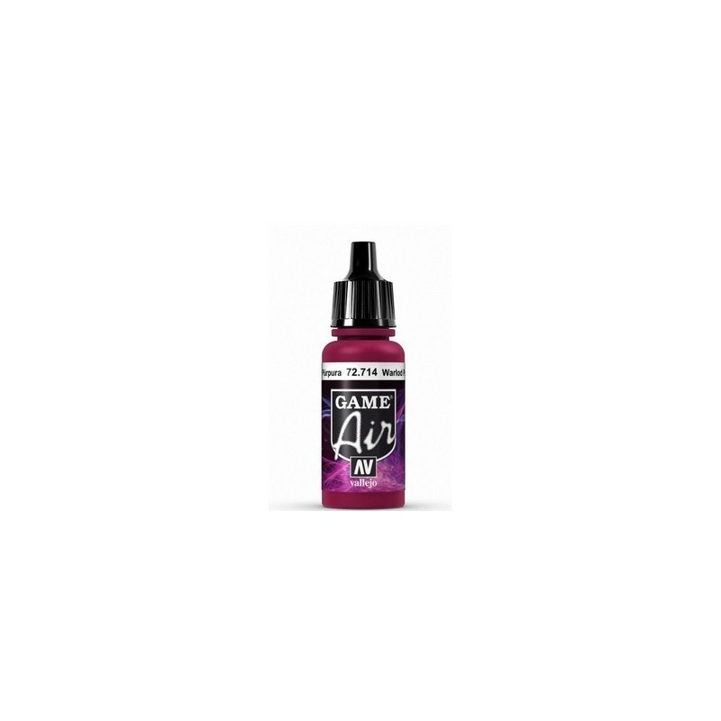 Peinture Vallejo Games Air : Pourpre Voilacé - Warlord Purple Peinture Vallejo Games Air : Pourpre Voilacé - Warlord Purple