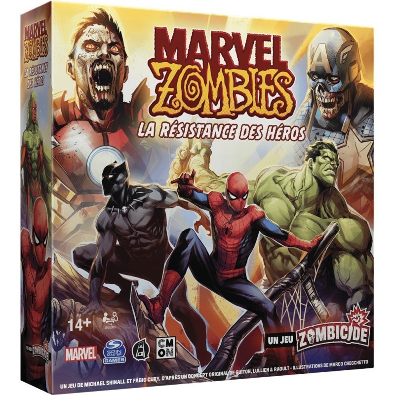 Jeux de société - Marvel Zombies - Un Jeu Zombicide : La Résistance des Héros Jeux de société - Marvel Zombies - Un Jeu Zombicide : La Résistance des Héros