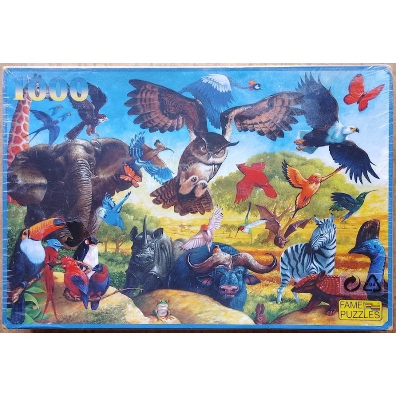 Puzzle FamesPuzzles : Nature, Savane - 1000 Pièces Puzzle FamesPuzzles : Nature, Savane - 1000 Pièces
